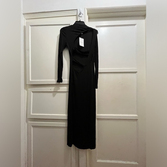 LNA Merredin ribbed maxi dress w/back cutout New NWT size Small - Picture 3 of 13